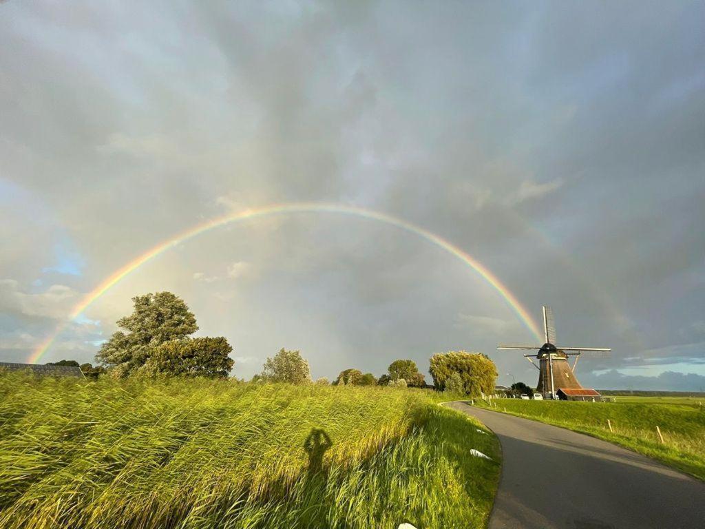Mondriaanmolen, A Real Windmill Close To Amsterdam Abcoude Exterior photo